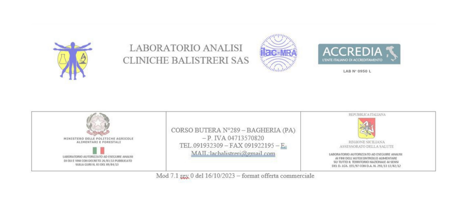 certificazioni laboratorio balistreri
