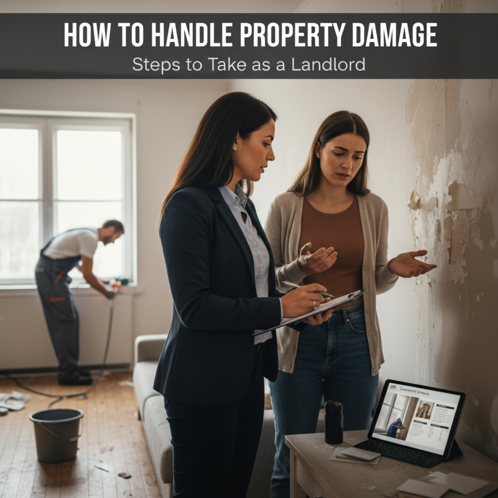 How to Handle Property Damage: Steps to Take as a Landlord