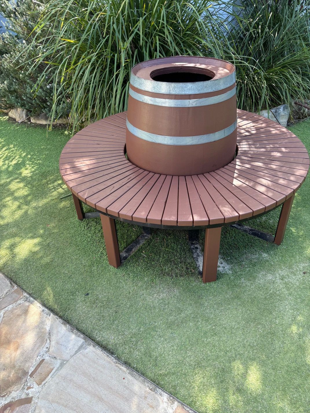 Wooden planks, half natural wood, half stained a dark brown — Rohan's Maintenance in Robina, QLD