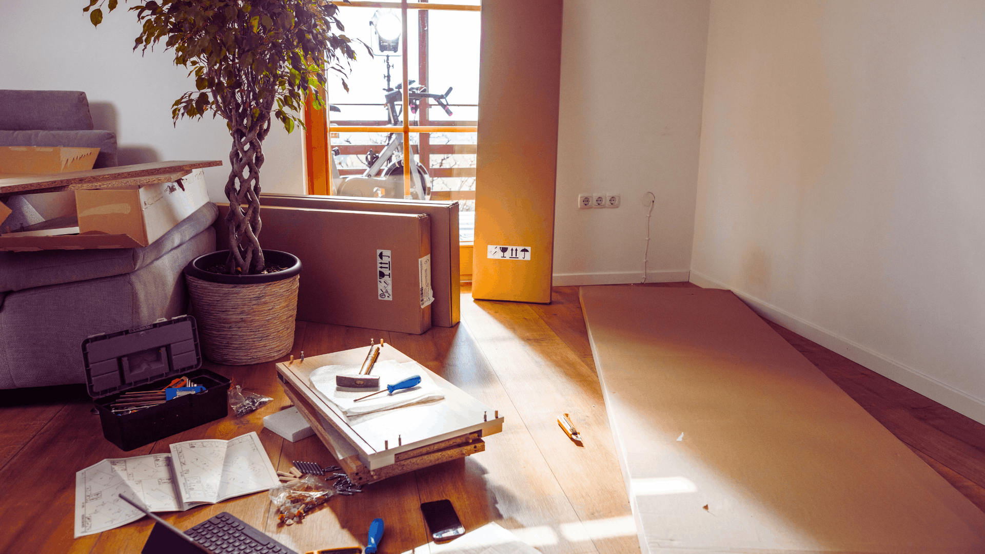 Welder in Plaid Shirt Welding a Metal Fence Outdoors — Rohan's Maintenance in Robina, QLD