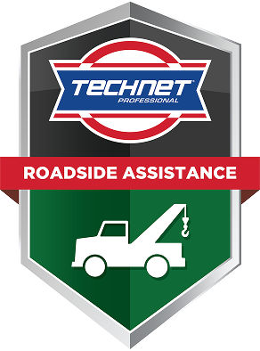 TechNet Professional Roadside Assistance Logo Emblem | Elton's Auto