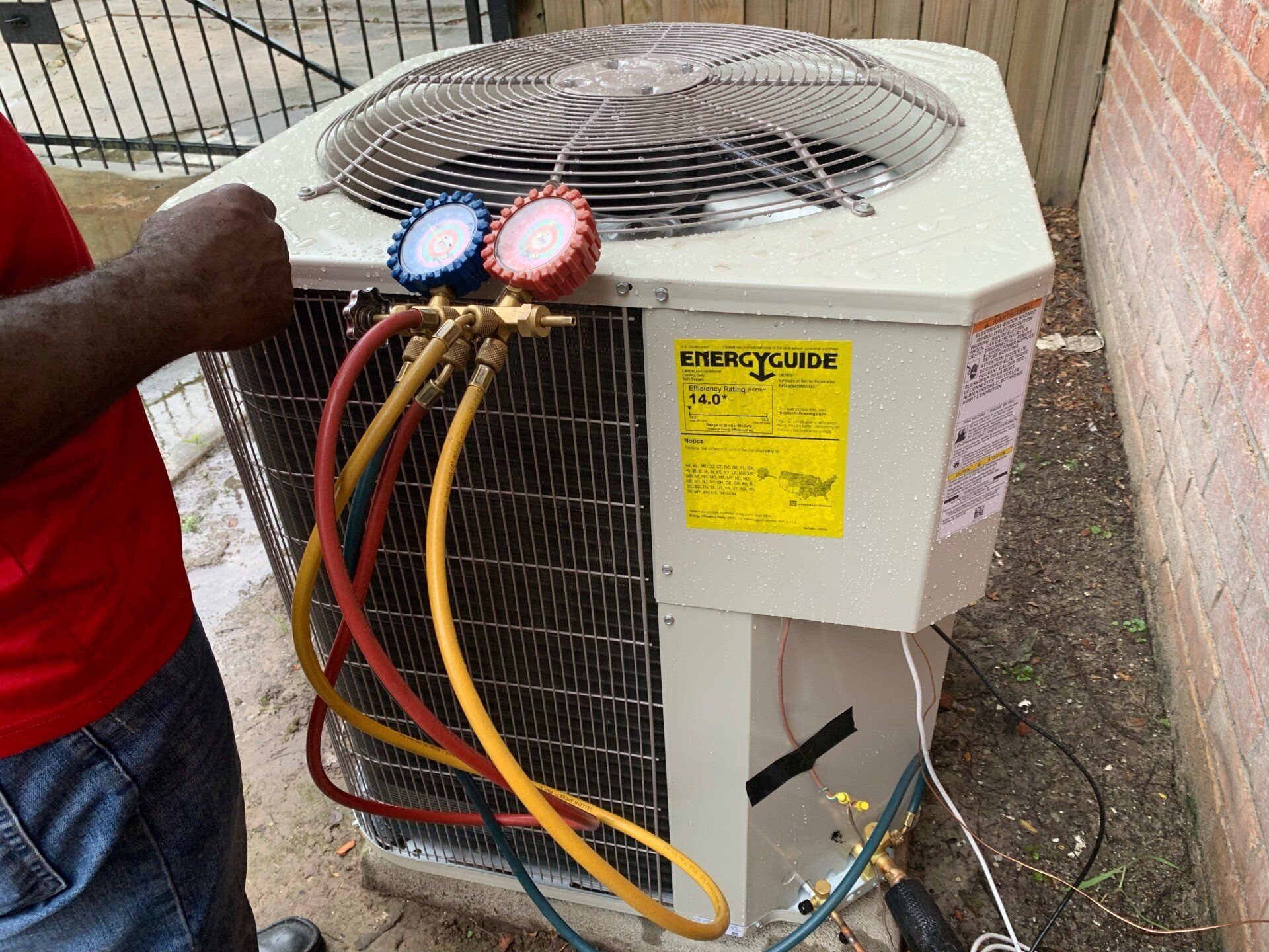 Changing Furnace of the Air Filter - Houston, TX - AJ Technical Services
