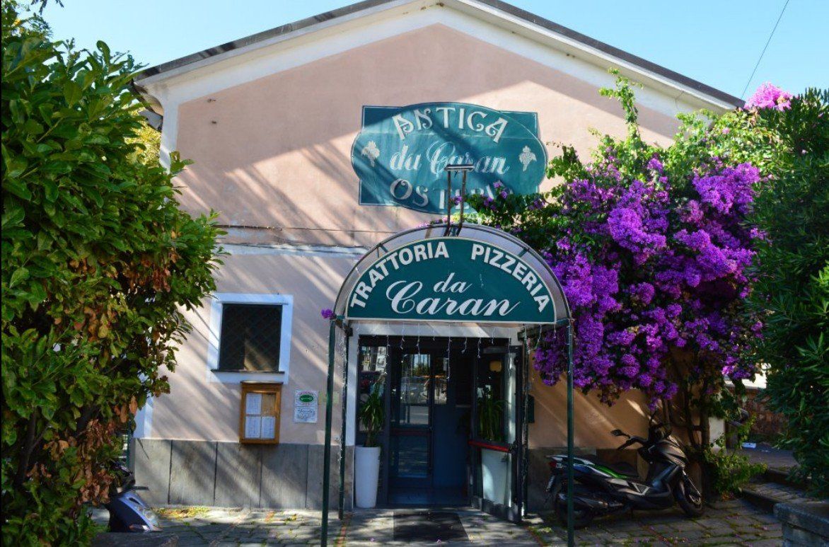 Insegna Ristorante Osteria Da Caran a La Spezia