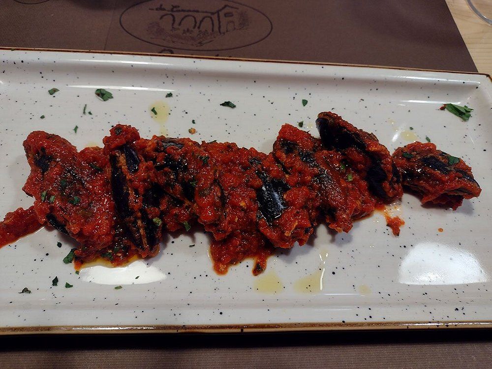 muscoli ripieni Antica Osteria da Caran La Spezia