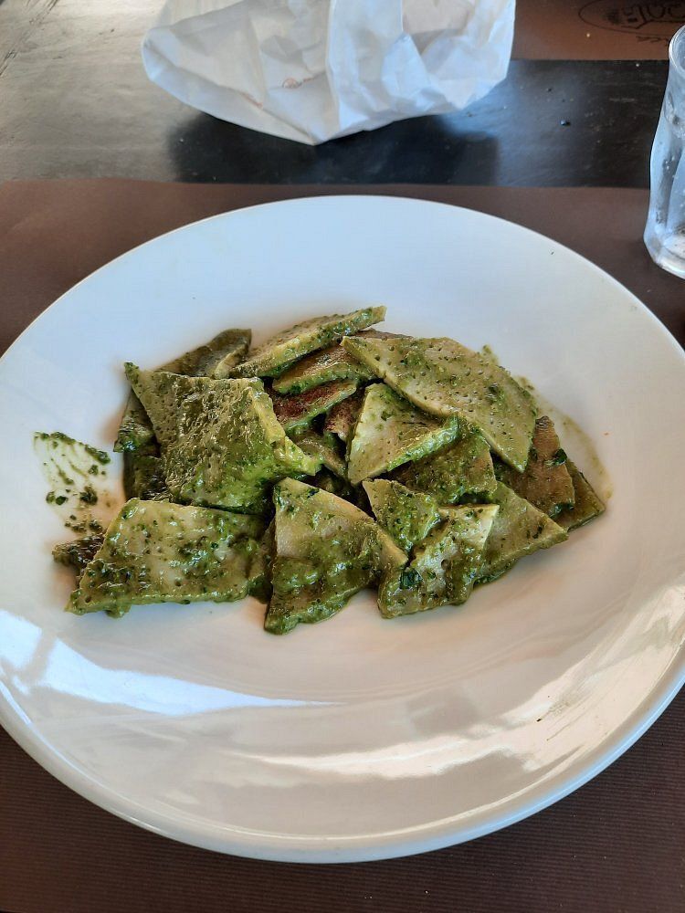 panigacci al pesto