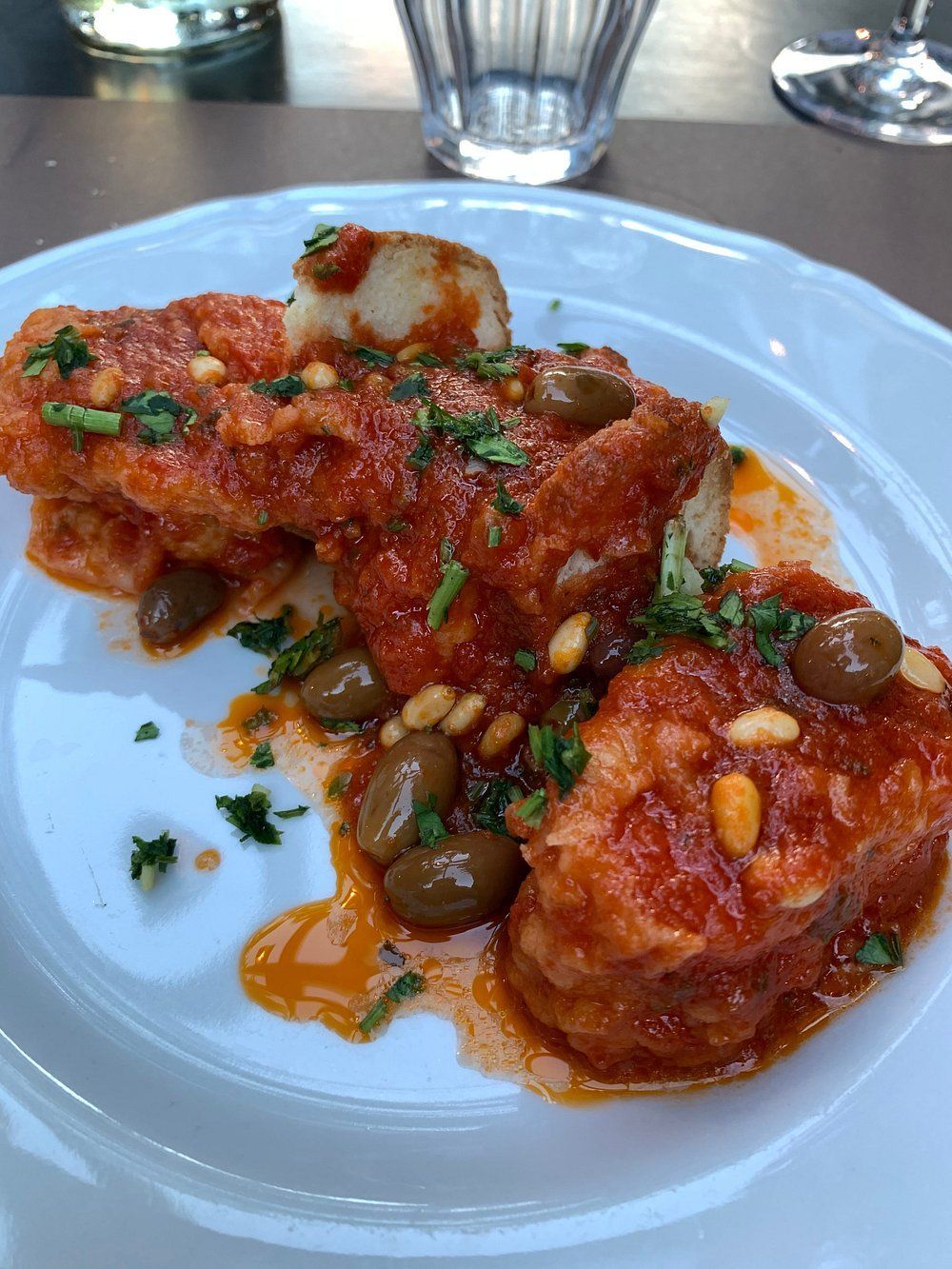 coniglio alla ligure Antica Osteria da Caran La Spezia