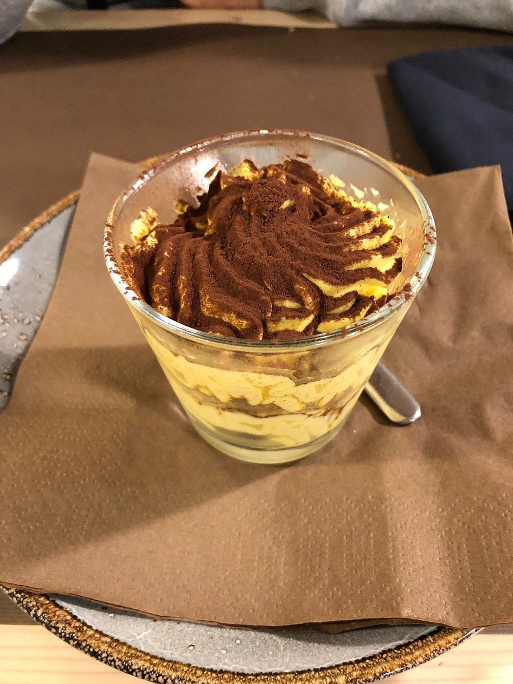 tiramisù Antica Osteria da Caran La Spezia