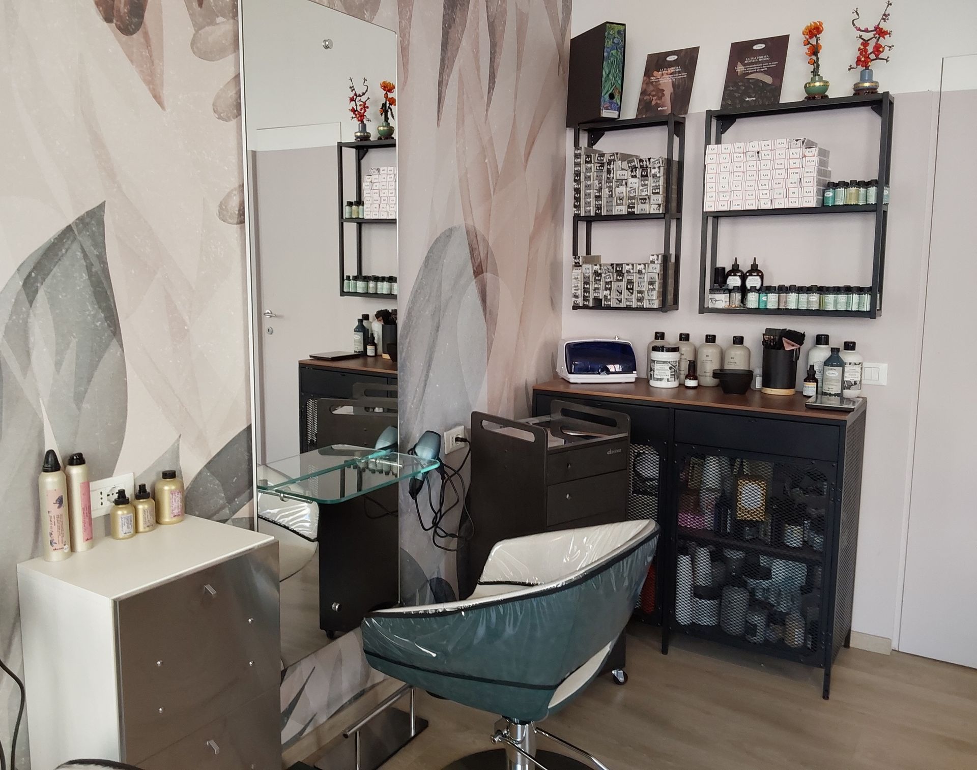 postazione parrucchiere