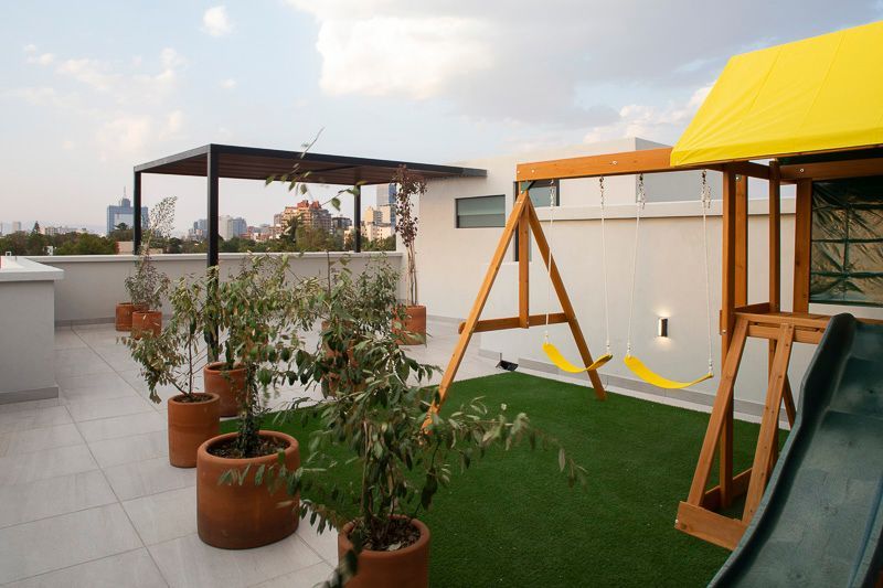 Zona de juegos infantiles