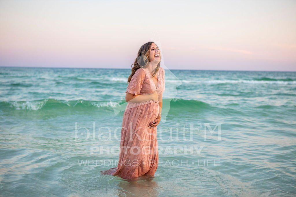 Happy Pregnant Woman — Ft. Walton Beach, FL — Blacksuit FM Photography & Design