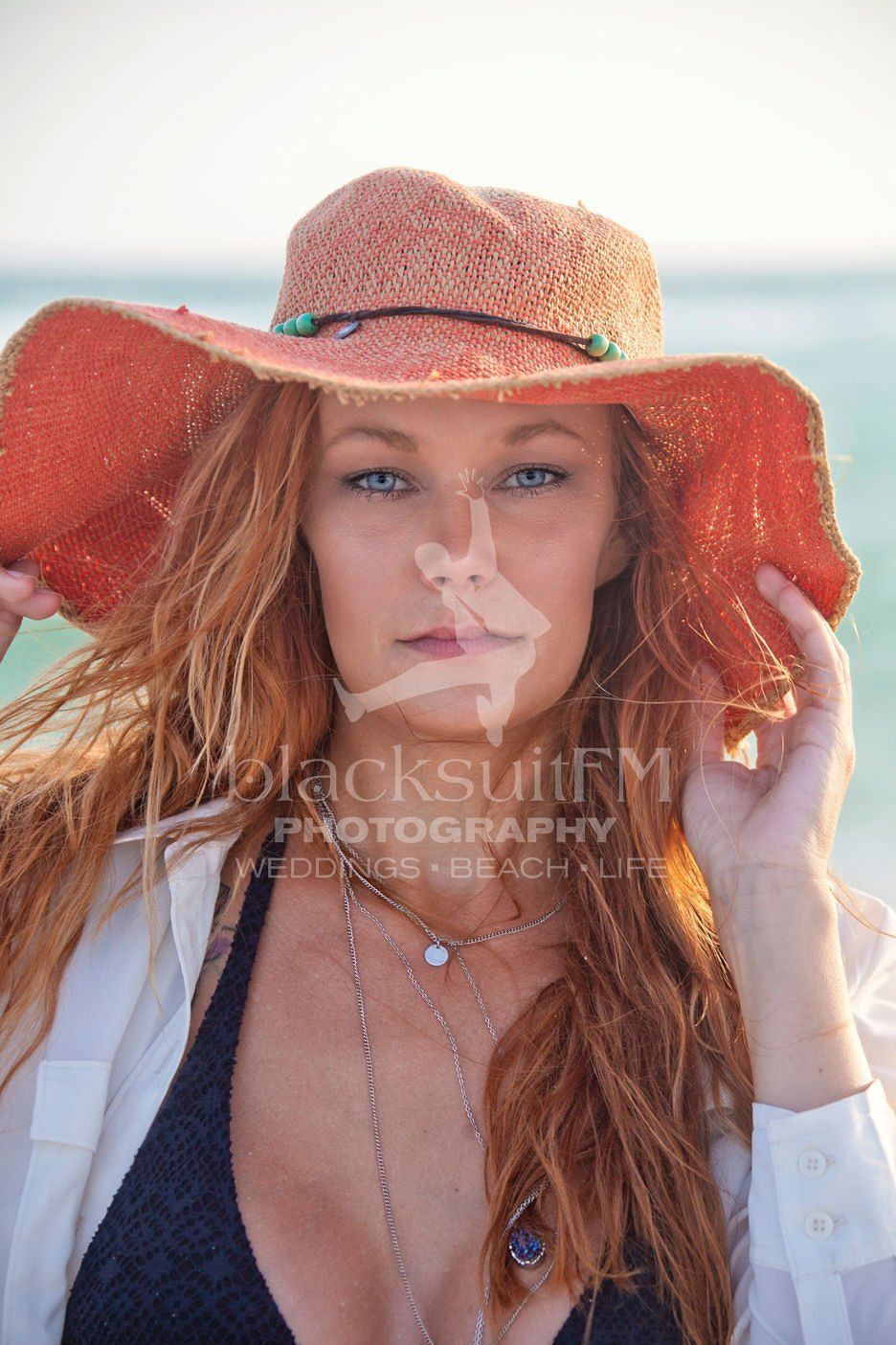 Beautiful Model Wearing A Hat — Ft. Walton Beach, FL — Blacksuit FM Photography & Design