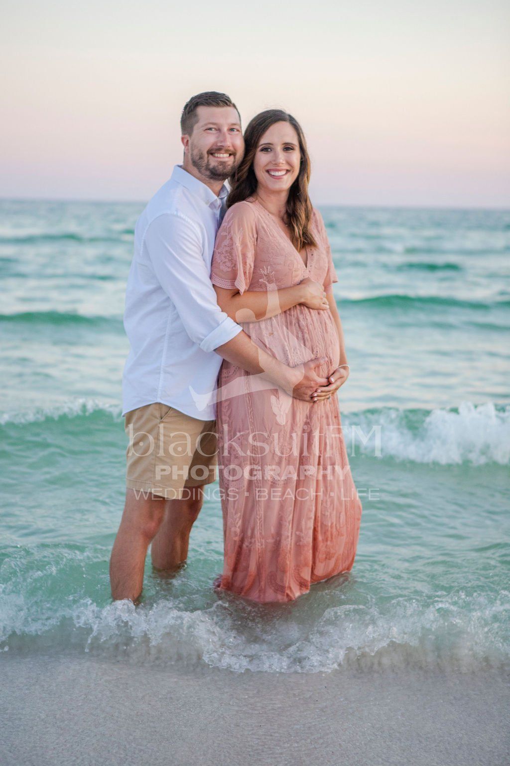 Maternity Photoshoot With Husband — Ft. Walton Beach, FL — Blacksuit FM Photography & Design