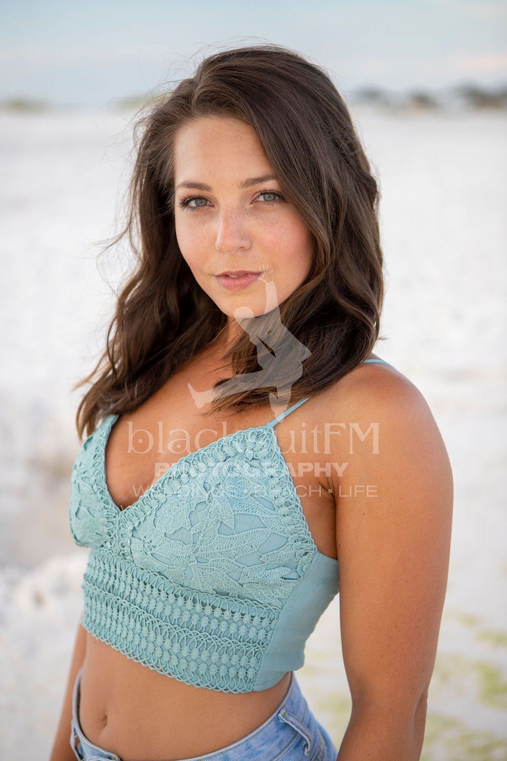 Beautiful Model Wearing Crop Top — Ft. Walton Beach, FL — Blacksuit FM Photography & Design