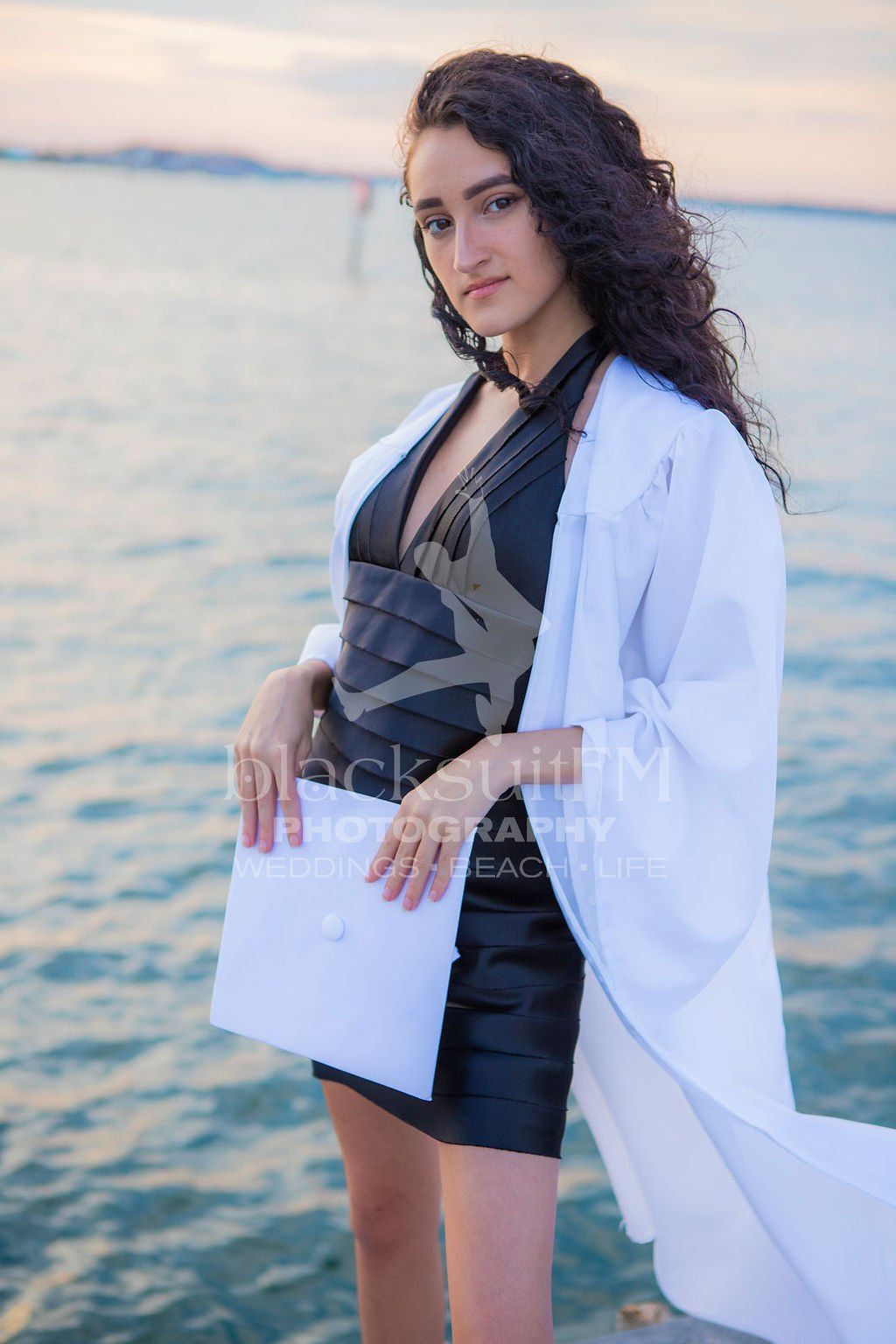 Beautiful Woman In  Black Dress — Ft. Walton Beach, FL — Blacksuit FM Photography & Design