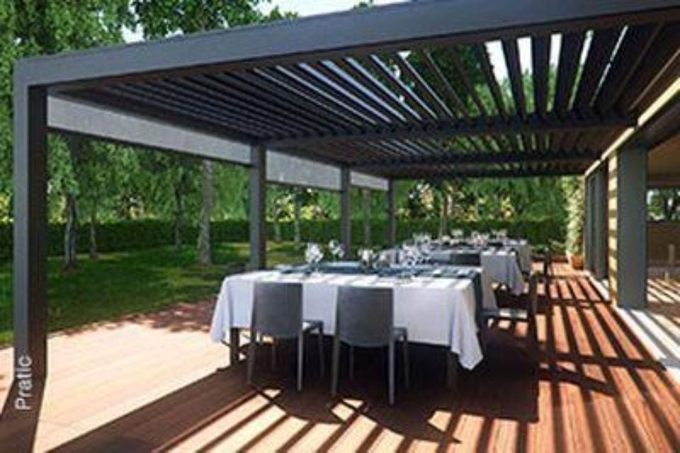 Pergole a Torino per dehor ristorante