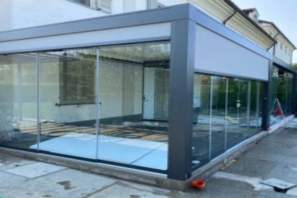 Pergole a Torino per veranda chiusa