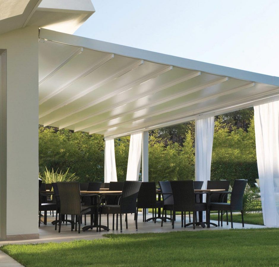 Pergole a Torino inclinate