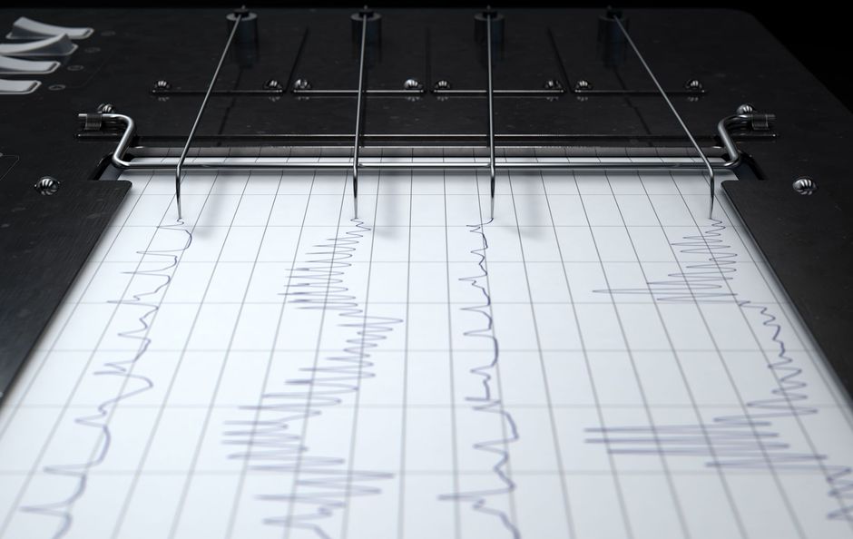 A piece of paper with a graph on it.