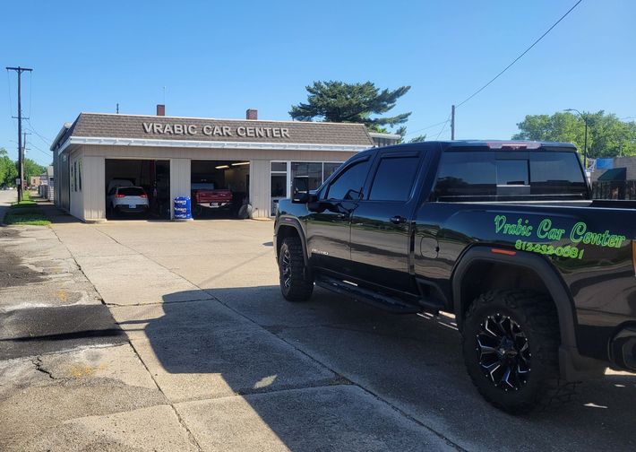 In Front of Our Auto Repair Shop in Terre Haute, IN - Vrabic Car Center