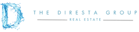 Water splash shaped like the letter "D"; blue water against white background.
