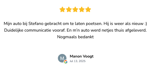 Review Nicolas auto detailing 
