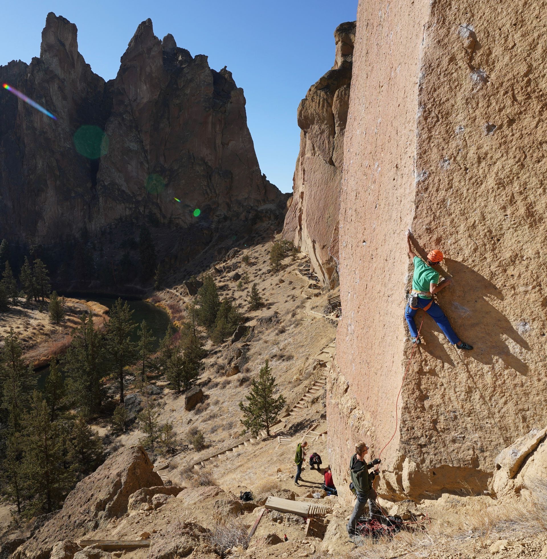 Watts Rocks Climber, Watts Rocks, Smith Rock, adventure, Alan Watts, Smith Rock State Park, beauty, rock formations, scenic trails, exploration, one-on-one sessions, public speaking engagements, hiking tours, group adventures, thrill of adventure
