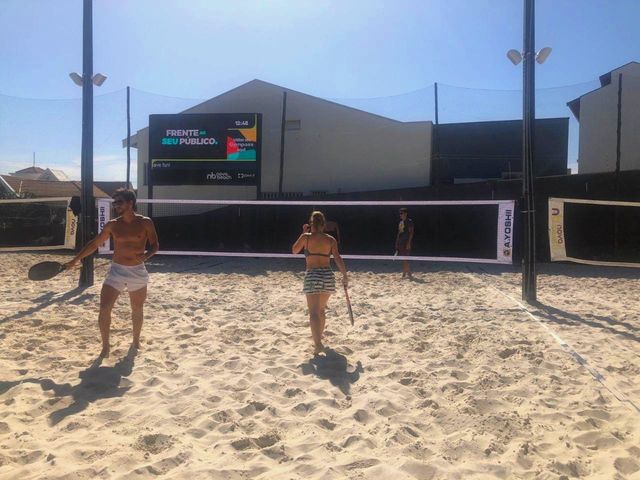 Arena de Beach Tennis com nove quadras é a mais nova atração do