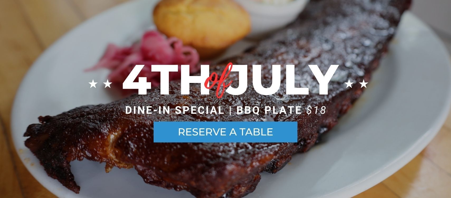 July 4th BBQ Special baton Rouge LA