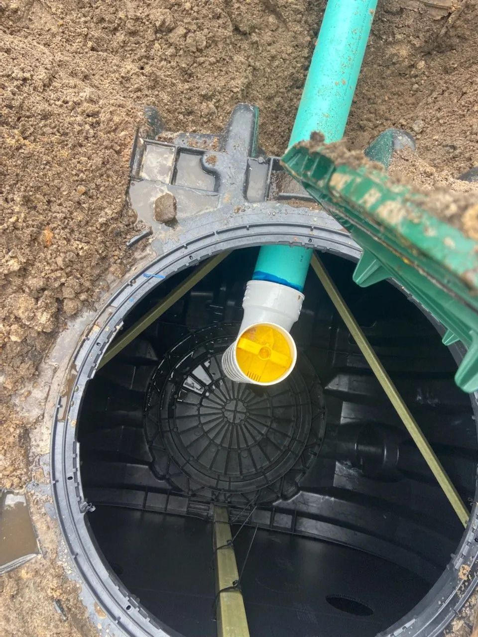 open septic tank inspection