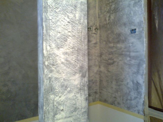 Superficie in resina e microcemento