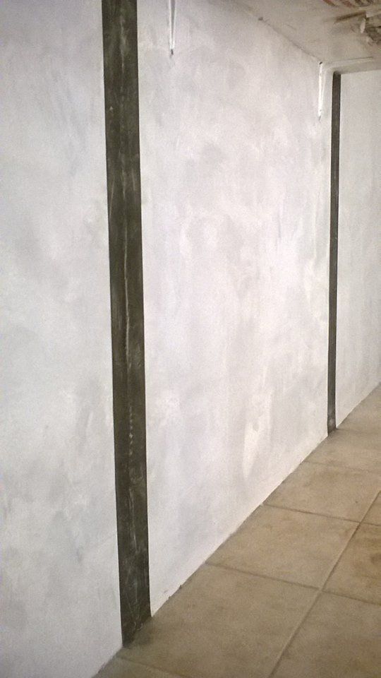 Superficie in resina e microcemento