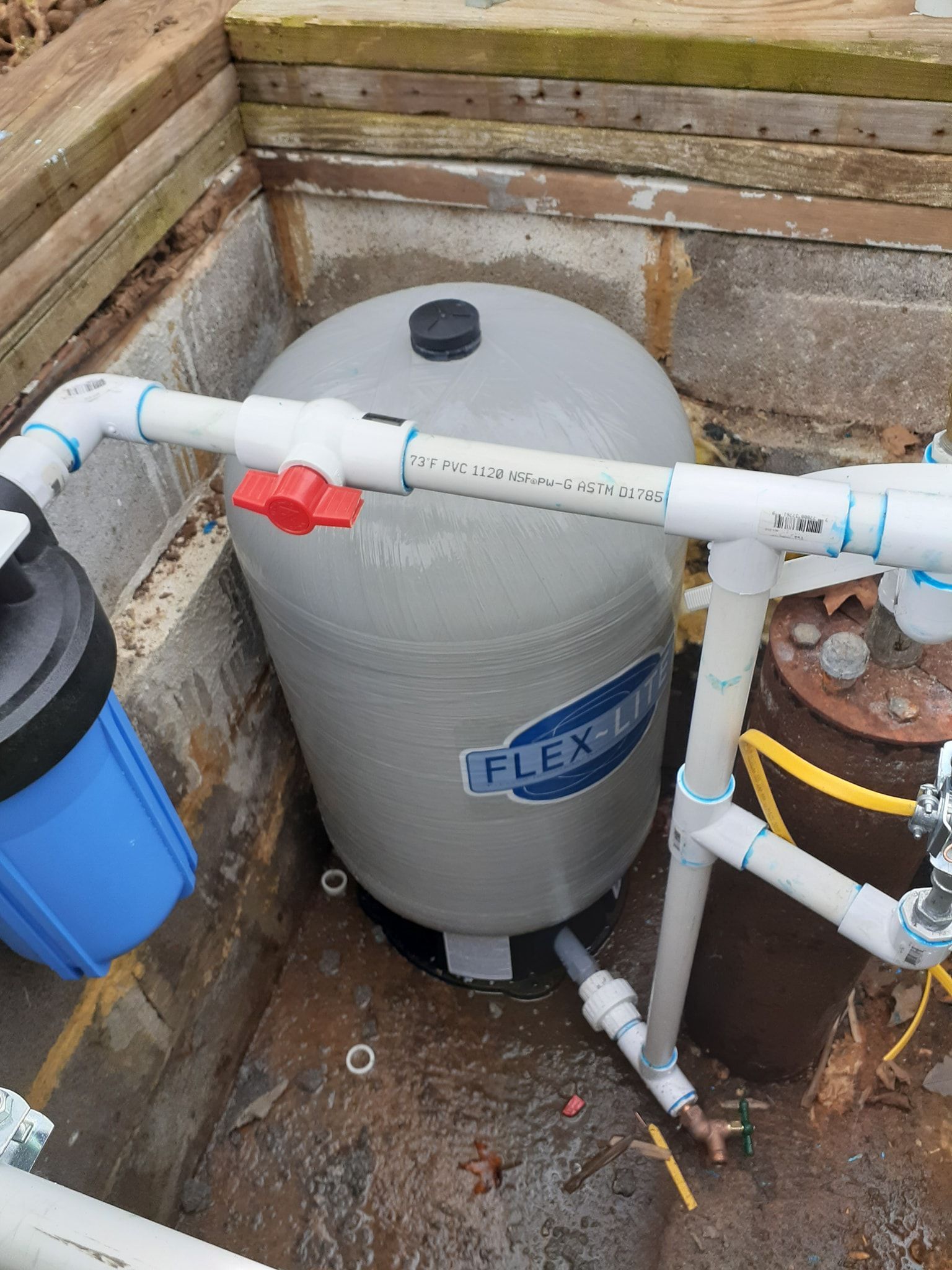 Water Filter — Cole Camp, MO — Schroeder Rotary Drilling