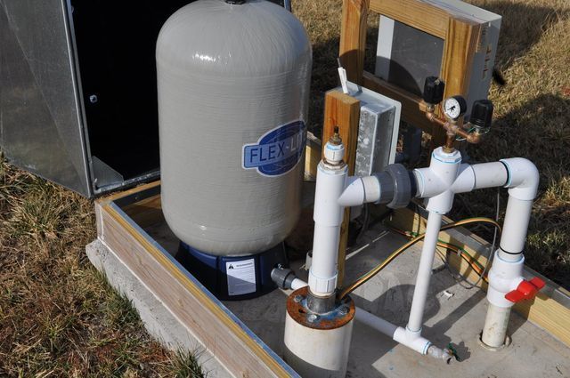 Pressure Tank with Power Switch — Cole Camp, MO — Schroeder Rotary Drilling