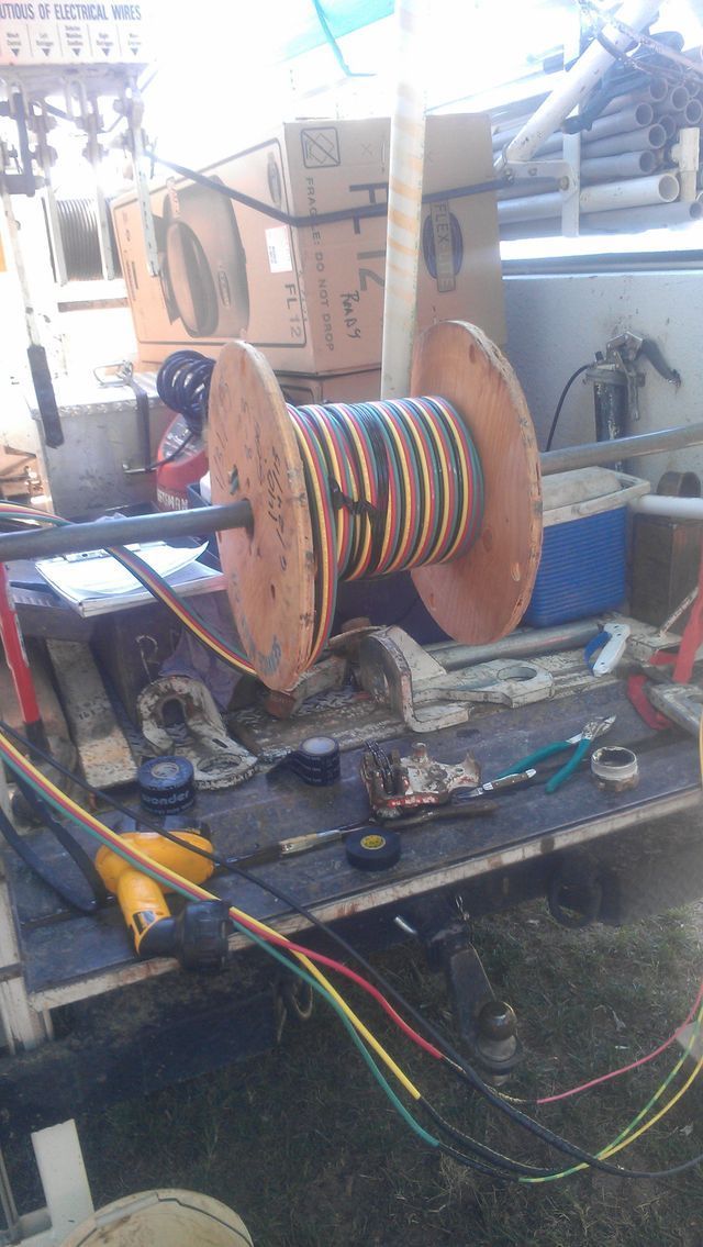 Electrical Wires — Cole Camp, MO — Schroeder Rotary Drilling