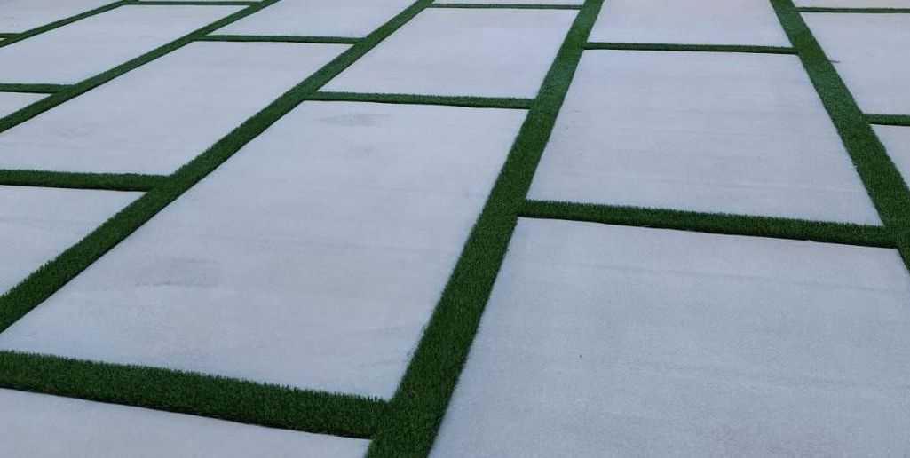 Artificial Grass & Concrete Pavers Driveways, Patios