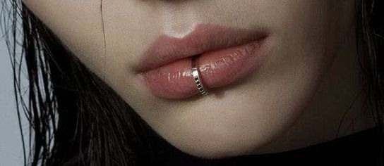 Piercing labbro