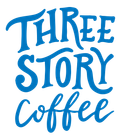 Three Story Coffee in Jefferson City, MO | Blue Logo