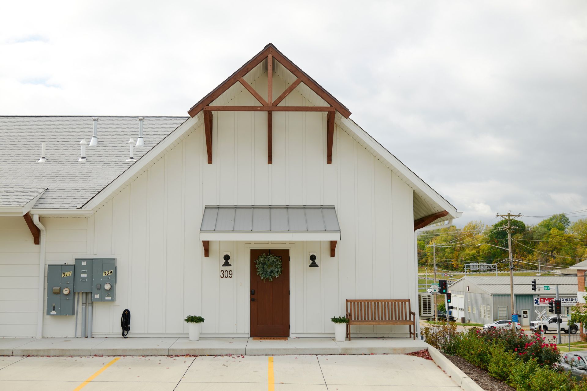 Forward Facing View of the Short-Term Rental Offered By Mid-Missouri's Three Story Coffee.
