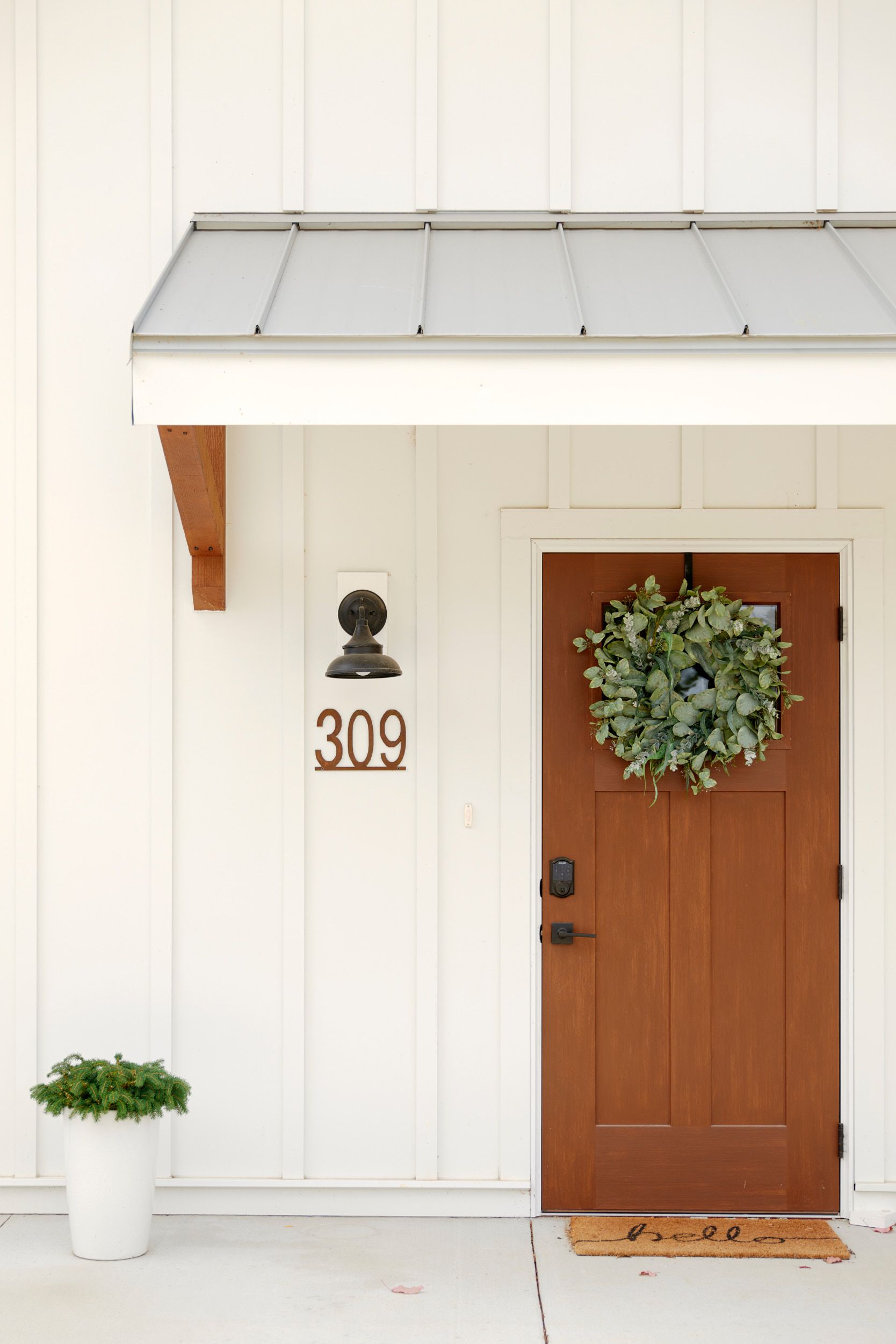 Front Door View of Three Story Coffee's Short Term Rental Space in Jefferson City, MO.