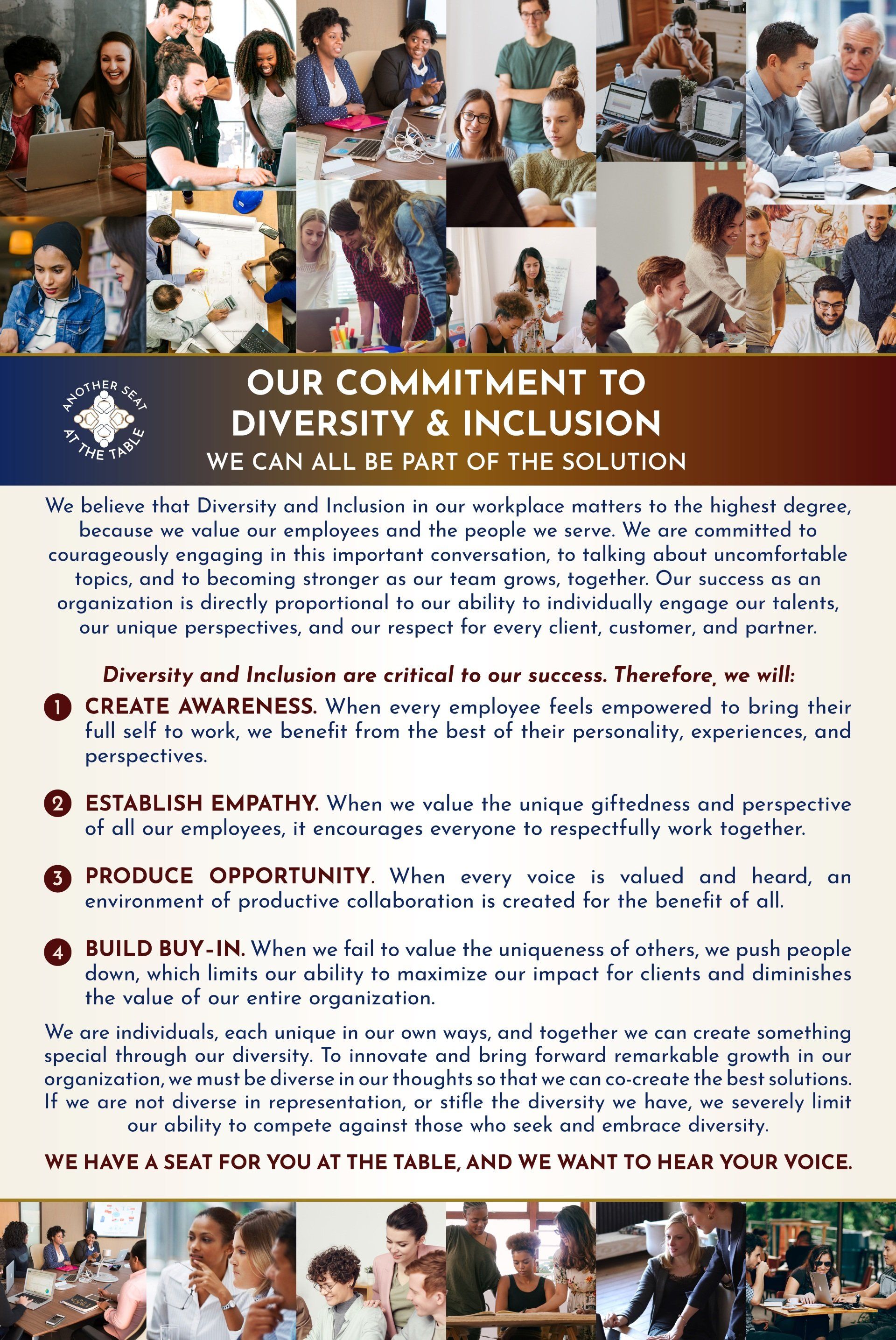 our commitment