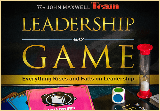 Leadership Game - Everything Rises & Falls on Leadership