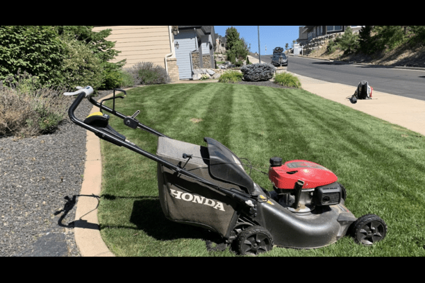 Lawn Mowing - Spokane, WA - All Out Lawn & Landscaping