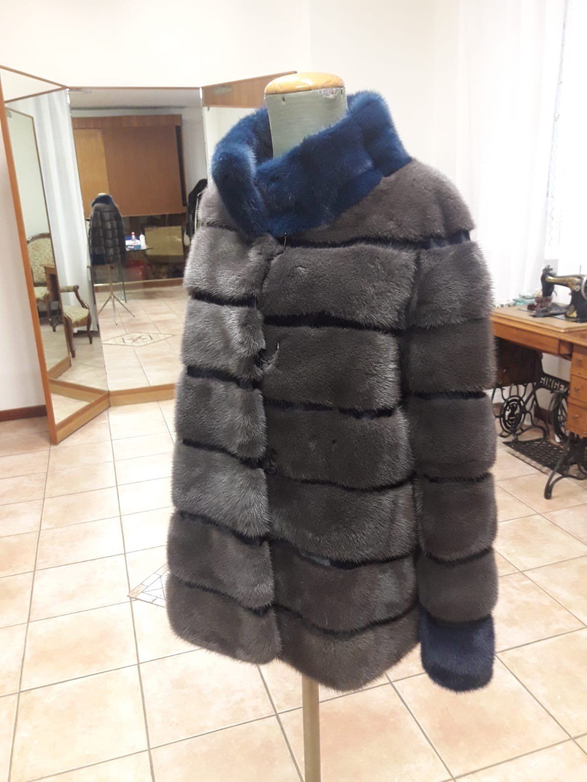 visone 2 colori filettato