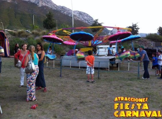 ATRACCIONES FIESTA CARNAVAL - Sillas alpinas