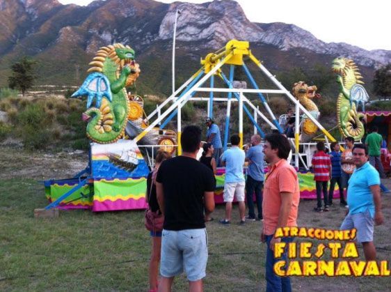 ATRACCIONES FIESTA CARNAVAL - Súper dragón