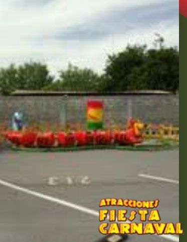 ATRACCIONES FIESTA CARNAVAL - Trenecito Tiger