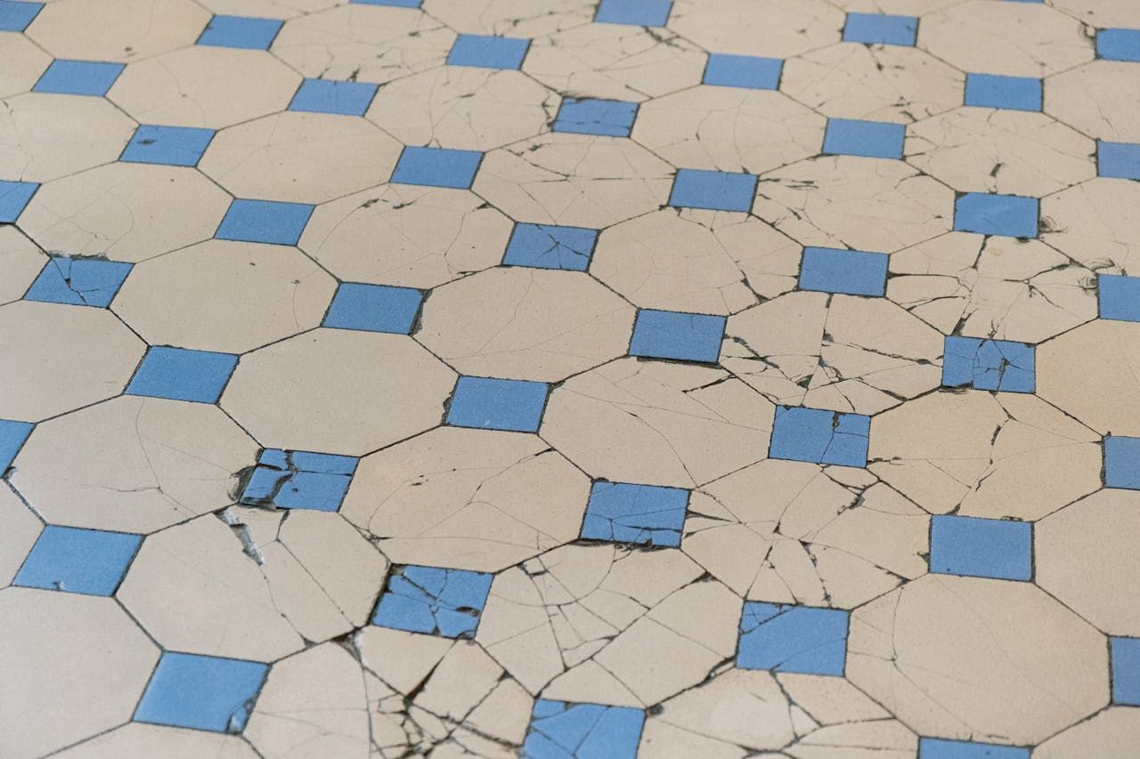 Broken Floor Tiles