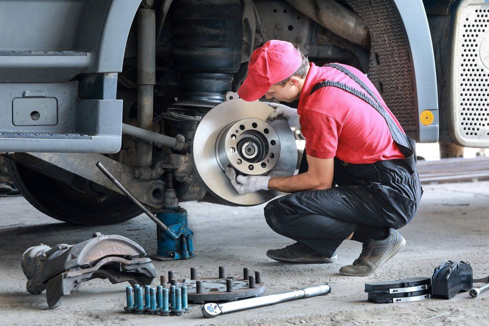 Mechanic Repairs A Truck — Mechanic In Mount Isa, QLD