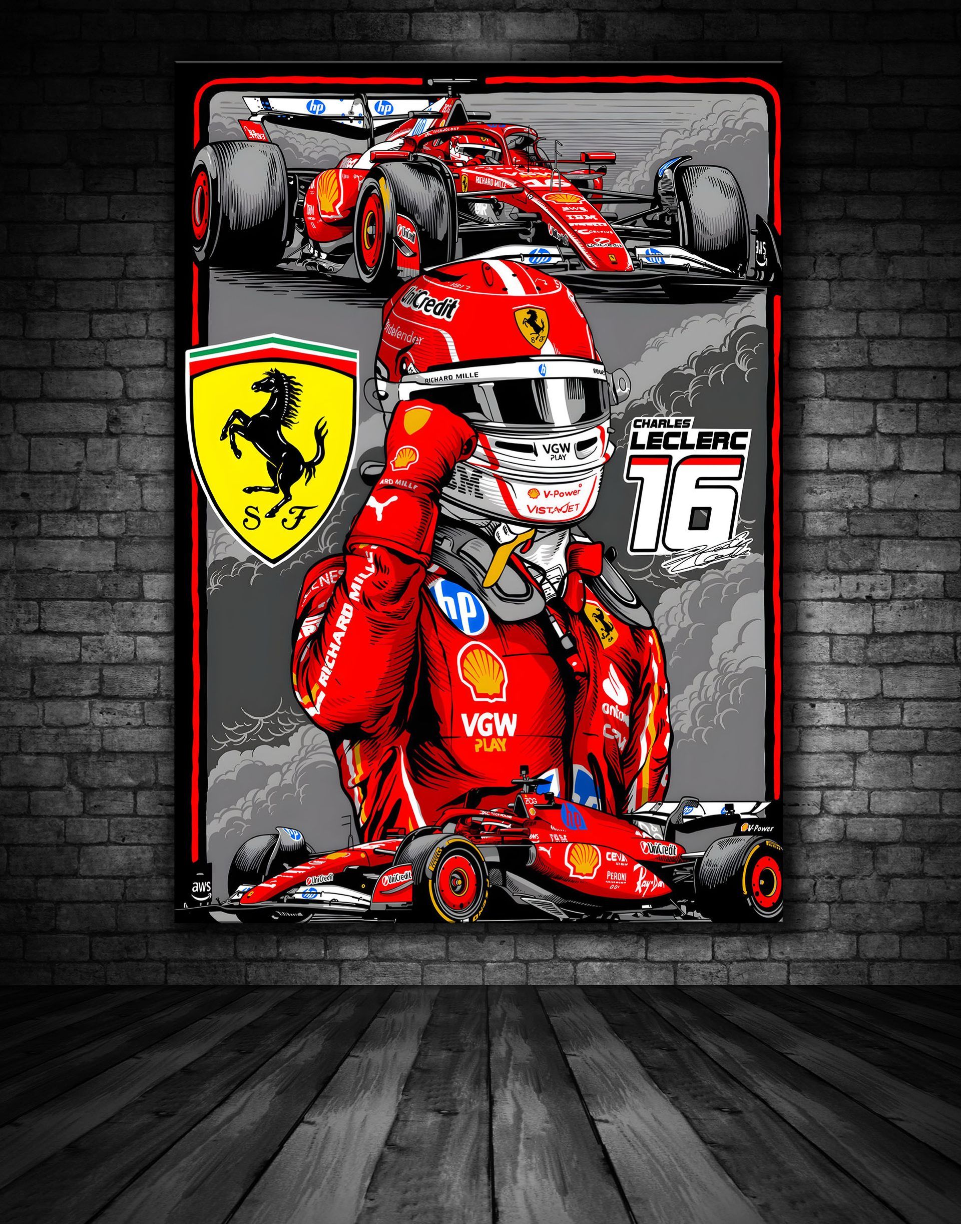 Charles Leclerc Print