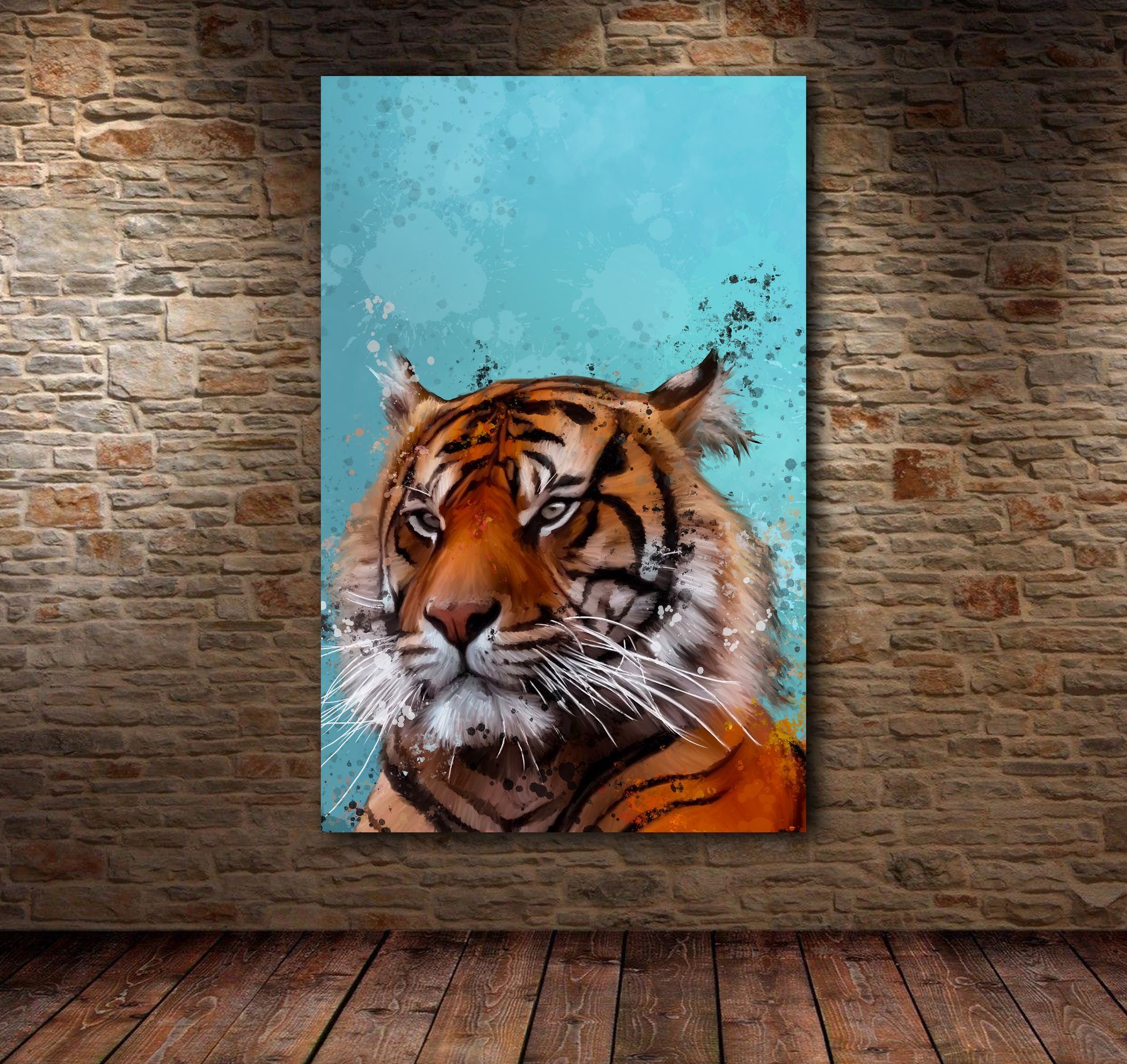 Tiger Life Print